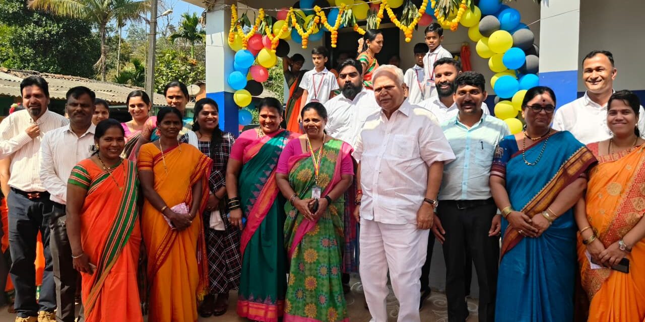 ಅವೇಡಾ ಶಾಲೆಯ ನೂತನ ಕಟ್ಟಡ ಉದ್ಘಾಟಿಸಿದ ಶಾಸಕ ಆರ್ ವಿ ದೇಶಪಾಂಡೆ