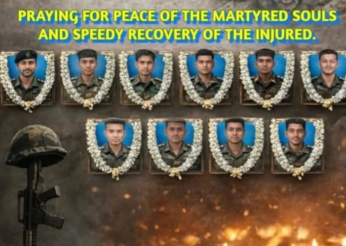 ದೋಡಾ ಜಿಲ್ಲೆಯ ಹೆದ್ದಾರಿಯಲ್ಲಿ ಸೇನೆಯ ವಾಹನ ಉರುಳಿ 10 ಯೋಧರ ದುರ್ಮರಣ