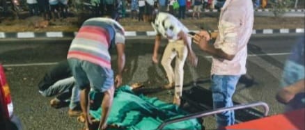 ಡಾಂಬರ್ ಟ್ಯಾಂಕರ್ ಡಿಕ್ಕಿ;ಬೈಕ್ ಸವಾರ ಸ್ಥಳದಲ್ಲಿ ಮೃತ