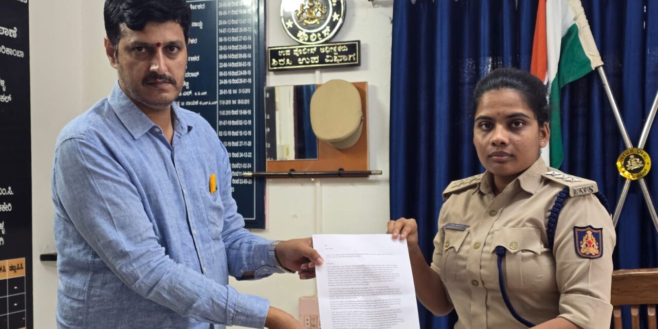 ನನ್ನ ಜೀವ ಅಪಾಯದಲ್ಲಿದೆ, ನಿರಂತರ ಷಡ್ಯಂತ್ರದ ವಿರುದ್ಧ ಪೊಲೀಸರಿಗೆ ದೂರು ಸಲ್ಲಿಸಿದ ಅನಂತಮೂರ್ತಿ ಹೆಗಡೆ