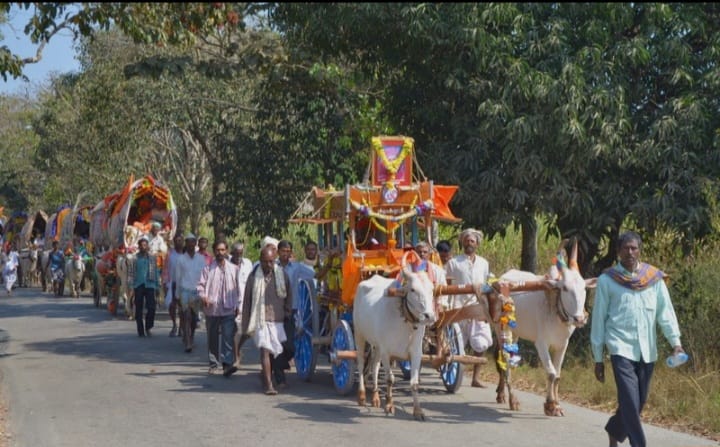 ಜೋಡೆತ್ತ ಹೂಡಿದ ಬಂಡಿ,ನೋಡೆತ್ತ ಹೊರಟಾವ ಕೂಡಿ