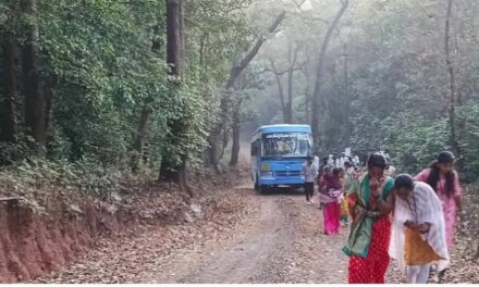 ಘಟ್ಟ ಏರದ ವಾಗೇಲಿ ಸಾರಿಗೆ ಬಸ್,ಪ್ರಯಾಣಿಕರ ಪರದಾಟ