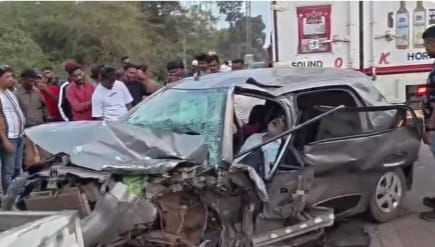 ರಾಮನಗರದ ಬಳಿ ಕಾರುಗಳ ಡಿಕ್ಕಿ ಇಬ್ಬರು ಮೃತ,ಇನ್ನಿಬ್ಬರಿಗೆ ಗಂಭೀರ ಗಾಯ