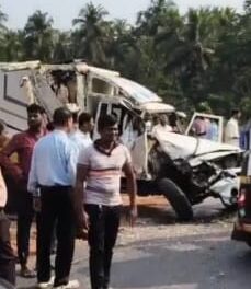 ಸಾರಿಗೆ ಬಸ್ ಹಾಗೂ ಬೊಲೆರೋ ನಡುವೆ ಮುಖಾಮುಖಿ ಡಿಕ್ಕಿ;ಹಲವರಿಗೆ ಗಾಯ