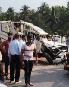 ಸಾರಿಗೆ ಬಸ್ ಹಾಗೂ ಬೊಲೆರೋ ನಡುವೆ ಮುಖಾಮುಖಿ ಡಿಕ್ಕಿ;ಹಲವರಿಗೆ ಗಾಯ