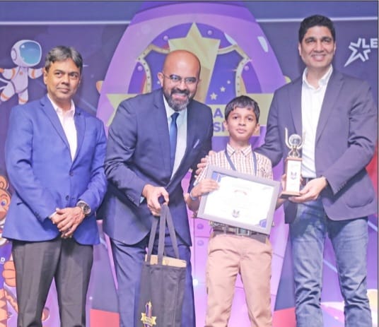 ರಾಷ್ಟ್ರಮಟ್ಟದ ವಿಜ್ಞಾನ ವಸ್ತು ಪ್ರದರ್ಶನದಲ್ಲಿ ಮೊದಲ ಸ್ಥಾನ ಪಡೆದ ವಿದ್ಯಾಂಜಲಿ ಪಬ್ಲಿಕ್ ಶಾಲೆ ವಿದ್ಯಾರ್ಥಿ