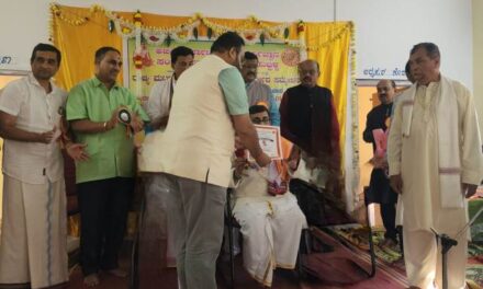 ಗೋವಾದ ಶಂಕರ ಭಟ್ ತೋಟಗೇರಿ ರವರಿಗೆ ಜ್ಯೋತಿಷ್ಯ ರತ್ನ ಬಿರುದು