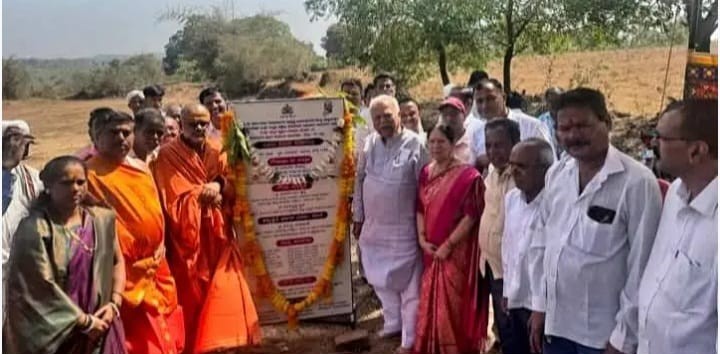 ರಾಮನಗರದಲ್ಲಿ ದೇವಸ್ಥಾನ ಜೀರ್ಣೋದ್ಧಾರ ಹಾಗೂ ಸಮುದಾಯ ಭವನ ನಿರ್ಮಾಣಕ್ಕೆ ಭೂಮಿ ಪೂಜೆ