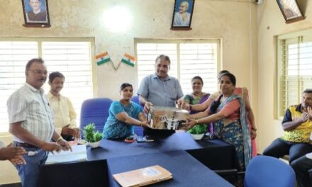 ಶೈಕ್ಷಣಿಕ ಕೊಡುಗೆಯೊಂದಿಗೆ ತಮ್ಮ ಅವಧಿ ಮುಗಿಸಿದ ನಂದಿಗದ್ದೆ ಗ್ರಾಮ ಪಂಚಾಯತ ಜನಪ್ರತಿನಿಧಿಗಳು