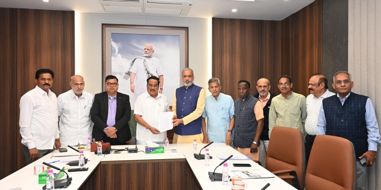 ಬೇಡ್ತಿ -ಅಘನಾಶಿನಿ ಕೊಳ್ಳ ಸಂರಕ್ಷಣಾ ಸಮಿತಿಯಿಂದ ಸಂಸದ ಕಾಗೇರಿ ನೇತೃತ್ವದಲ್ಲಿ ಕೇಂದ್ರ ಜಲಶಕ್ತಿ ಸಚಿವರ ಭೇಟಿ