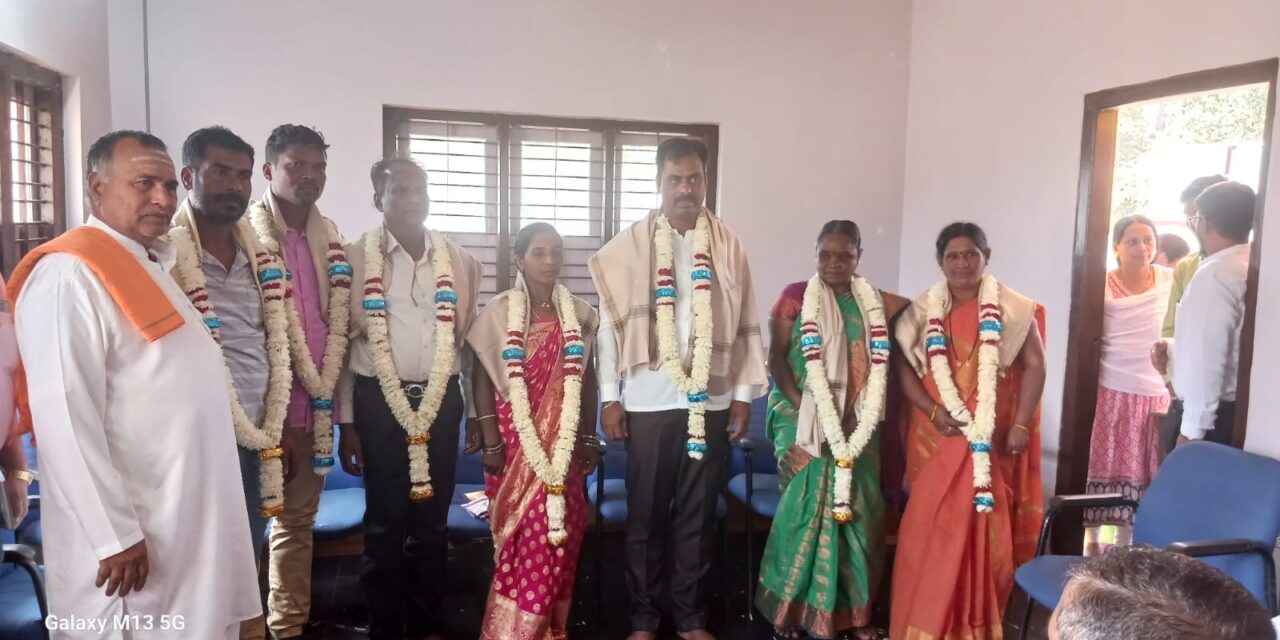 ಉಳವಿಯಲ್ಲಿ ಗ್ರಾಮ ಪಂಚಾಯತ ಸದಸ್ಯರಿಗೆ ಗೌರವ ಸನ್ಮಾನ