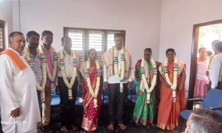 ಉಳವಿಯಲ್ಲಿ ಗ್ರಾಮ ಪಂಚಾಯತ ಸದಸ್ಯರಿಗೆ ಗೌರವ ಸನ್ಮಾನ