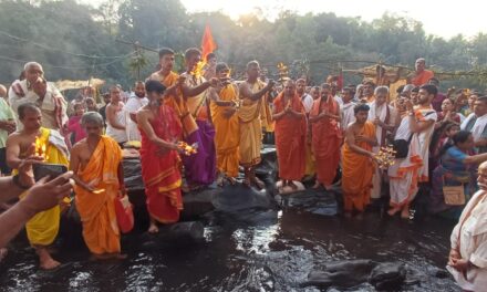 ಸಹಸ್ರಲಿಂಗದಲ್ಲಿ ಗಂಗಾರತಿ: ನದಿ ಉಳಿಸಲು ಸಂಕಲ್ಪ