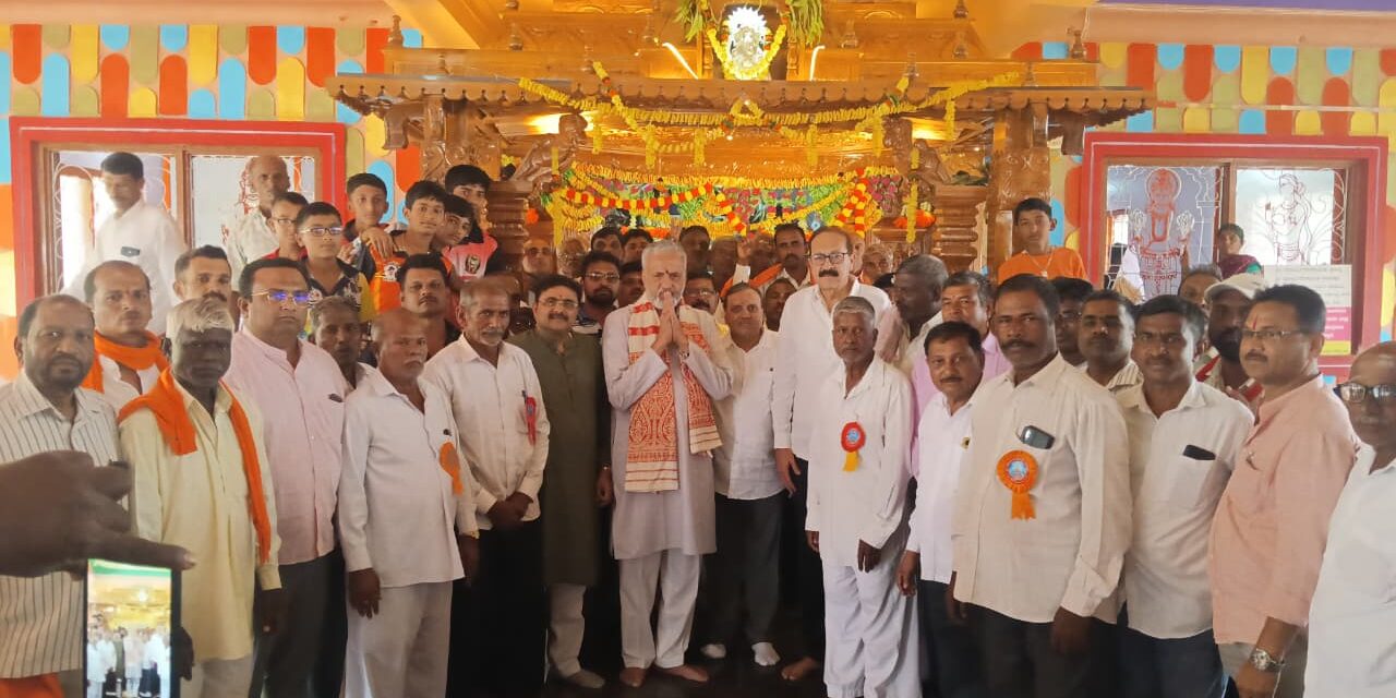 ಪುರಾತನ ಪ್ರಸಿದ್ಧ ಶ್ರೀ ಸೂರ್ಯನಾರಾಯಣ ದೇವರ ಜಾತ್ರಾ ಮಹೋತ್ಸವದಲ್ಲಿ ಸಂಸದ ಕಾಗೇರಿ ಭಾಗಿ