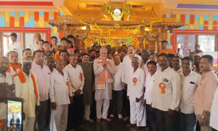 ಪುರಾತನ ಪ್ರಸಿದ್ಧ ಶ್ರೀ ಸೂರ್ಯನಾರಾಯಣ ದೇವರ ಜಾತ್ರಾ ಮಹೋತ್ಸವದಲ್ಲಿ ಸಂಸದ ಕಾಗೇರಿ ಭಾಗಿ