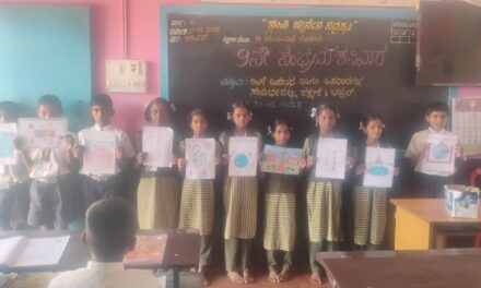 ಹನುಮಾನಲೇನ್ ಶಾಲೆಯಲ್ಲಿ 9 ನೇ ಸಂಭ್ರಮ ಶನಿವಾರ ಚಟುವಟಿಕೆಯ ಕಾರ್ಯಕ್ರಮ ಯಶಸ್ವಿ