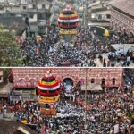 ಶಿರಸಿ ಮಾರಿಕಾಂಬೆ ದೇವಿಯು ರಥಾರೂಢಳಾಗಿ,ಜಾತ್ರೆಯ ಗದ್ದುಗೆಗೆ ಆಸೀನ;ಫೆ 26 ರಿಂದ ಭಕ್ತರ ಸೇವೆಗೆ ಅವಕಾಶ