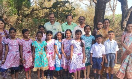 ರಾಮನಗರದಲ್ಲಿ ಏಕಲ ಅಭಿಯಾನ ಬೆಳಗಾವಿ ಸಮಿತಿಯ ವತಿಯಿಂದ ಶಾಲಾ ಮಕ್ಕಳಿಗೆ ಅಗತ್ಯವಸ್ತುಗಳ ಕಿಟ್ ವಿತರಣೆ