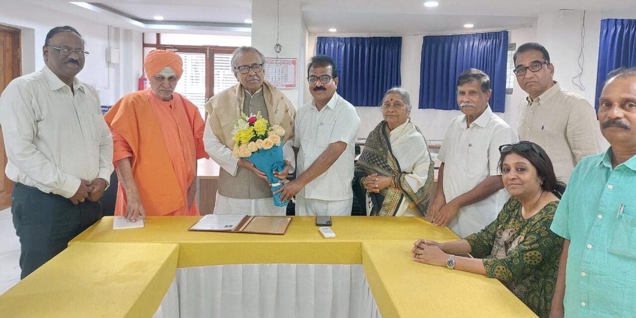 ಆರನೆಯ ಸಲ ಅವಿರೋಧವಾಗಿ ಆಯ್ಕೆಯಾದ ಬಸವ ಸಮಿತಿಯ ಅಧ್ಯಕ್ಷರಾದ ಡಾ.ಅರವಿಂದ ಜತ್ತಿ ಅವರಿಗೆ ಸನ್ಮಾನ