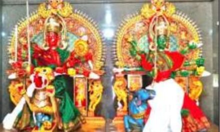 ವಿವಿಧ ಧಾರ್ಮಿಕ ಕಾರ್ಯಕ್ರಮಗಳೊಂದಿಗೆ ದೇವಿಯರ ಪುನರ್ ಪ್ರತಿಷ್ಠೆ