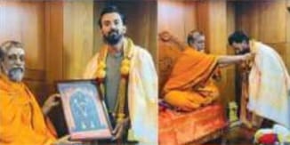 ಗೇರುಸೊಪ್ಪಾದ ಬಂಗಾರಮಕ್ಕಿ ಕ್ಷೇತ್ರಕ್ಕೆ ಖ್ಯಾತ ಕ್ರಿಕೆಟಿಗ ಕೆ.ಎಲ್‌.ರಾಹುಲ್ ಭೇಟಿ