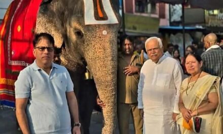 ಹುಟ್ಟುಹಬ್ಬದ ಪ್ರಯುಕ್ತ ತಿರುಪತಿಗೆ ಭೇಟಿ ನೀಡಿ ದರ್ಶನ ಪಡೆದ ಶಾಸಕ ಆ‌ರ್. ವಿ. ದೇಶಪಾಂಡೆ