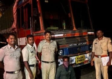 ಅಬಕಾರಿ ಇಲಾಖೆಯಿಂದ ಭರ್ಜರಿ ಕಾರ್ಯಾಚರಣೆ;ಅಕ್ರಮ ಮದ್ಯ ಹಾಗೂ ಲಾರಿವಶ