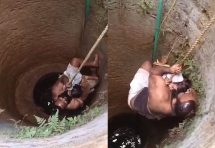 ಆಕಸ್ಮಿಕ ಬಾವಿಗೆ ಬಿದ್ದ 2 ವರ್ಷದ ಪುಟ್ಟ ಕಂದಮ್ಮನ ರಕ್ಷಣೆ