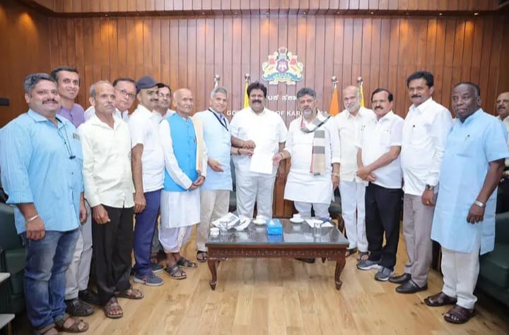 ಬೇಡ್ತಿ-ಅಘನಾಶಿನಿ ನದಿ ಜೋಡಣೆ ಯೋಜನೆ ಕೈ ಬಿಡಲು, ಡಿಸಿಎಂ ಡಿ.ಕೆ. ಶಿವಕುಮಾರಗೆ ಸಂರಕ್ಷಣಾ ಸಮಿತಿ ಮನವಿ