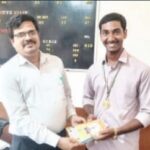 ರಾಷ್ಟ್ರಮಟ್ಟದ ಸಂಸ್ಕೃತ ಒಲಿಂಪಿಯಾಡ್ ಪರೀಕ್ಷೆಯಲ್ಲಿ ಕಡತೋಕಾದ ವಿದ್ಯಾರ್ಥಿಗೆ ಚಿನ್ನದ ಪದಕ