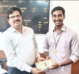 ರಾಷ್ಟ್ರಮಟ್ಟದ ಸಂಸ್ಕೃತ ಒಲಿಂಪಿಯಾಡ್ ಪರೀಕ್ಷೆಯಲ್ಲಿ ಕಡತೋಕಾದ ವಿದ್ಯಾರ್ಥಿಗೆ ಚಿನ್ನದ ಪದಕ