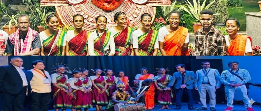 ನವದೆಹಲಿಯಲ್ಲಿ ಶಿರಸಿಯ ಮಹಾವಿದ್ಯಾಲಯದ ಕಾಡು ಹಕ್ಕಿ ನೃತ್ಯ ಬಳಗದಿಂದ ಡಮಾಮಿ ನೃತ್ಯದ ಪ್ರದರ್ಶನ