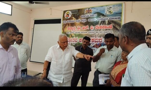 ಜಿಲ್ಲಾಧಿಕಾರಿಗೆ ಹೇಳಿ ಟಿಪ್ಪರ್ ಗಳು ಸಿಜ್ ಮಾಡಬೇಕಾಗುತ್ತದೆ _ ಆರ್ ವಿ ದೇಶಪಾಂಡೆ