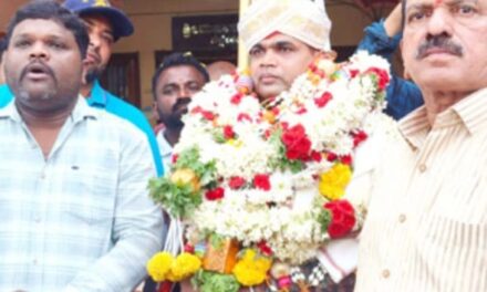 ಭಾರತೀಯ ಸೇನೆಯಲ್ಲಿ ನಿವೃತ್ತಿ ಹೊಂದಿ ಹುಟ್ಟೂರಿಗೆ ಆಗಮಿಸಿದ ಯೋಧನಿಗೆ ಭವ್ಯ ಸ್ವಾಗತದ ಗೌರವ