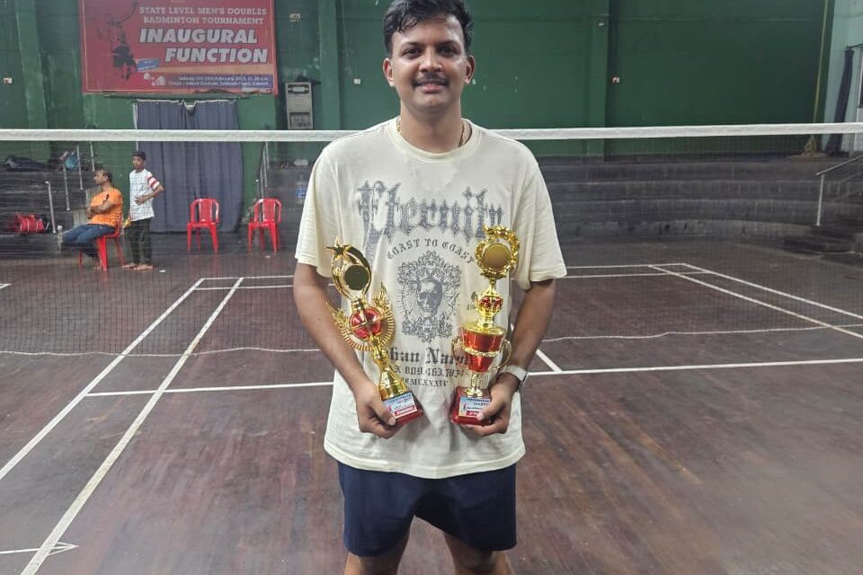 ರಾಷ್ಟ್ರ ಮಟ್ಟದ ಬ್ಯಾಡ್ಮಿಂಟನ್ ಗೆ ಪೋಲಿಸ್ ಇಲಾಕೆಯ ಎನ್ ವೆಂಕಟೇಶ ಆಯ್ಕೆ
