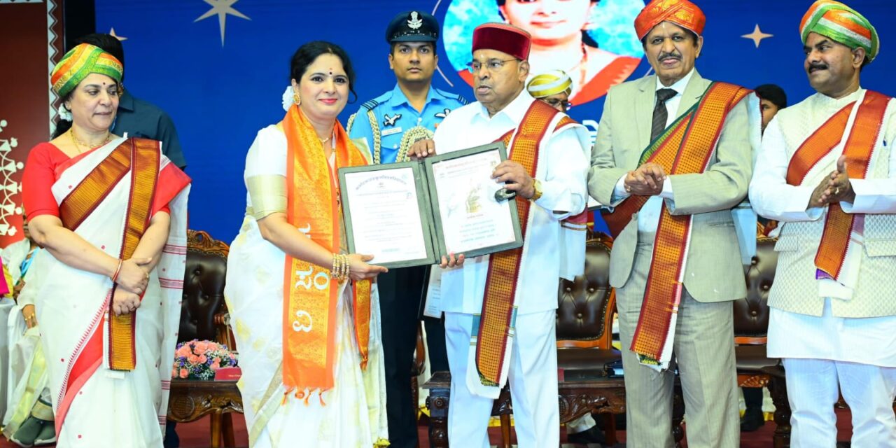 ಅರ್ಚನಾ ಹೆಗಡೆಗೆ ಡಾಕ್ಟರೇಟ್ ಪ್ರಧಾನ