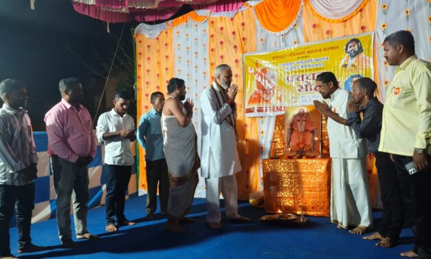 ಜೋಯಿಡಾ ದಲ್ಲಿ ಸಂಸದ ಕಾಗೇರಿ ಯವರಿಂದ ದೇವರ ದರ್ಶನ
