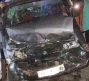 ಕೊಳಗಿಬೀಸ್ ಬಳಿ ಸ್ವಿಫ್ಟ್ ಹಾಗೂ ಇಕೋ ಕಾರುಗಳ ಮುಖಾಮುಖಿ ಡಿಕ್ಕಿ; ಮಹಿಳೆಗೆ ಗಾಯ