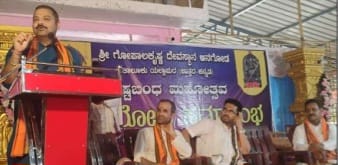 ದೇವಸ್ಥಾನಗಳಿಂದ ಸಮಾಜ ಜಾಗೃತಿಯ ಜೊತೆಗೆ ಮನಸ್ಸು ಕಟ್ಟುವ ಕೆಲಸ;ವಾಗ್ಮಿ ಚಕ್ರವರ್ತಿ ಸೂಲಿಬೆಲೆ