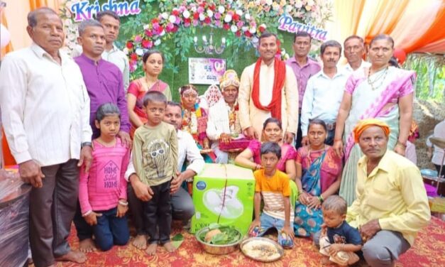 ಕೃಷ್ಣ ಮತ್ತು ಪವಿತ್ರಾ ವಿವಾಹ ಸಮಾರಂಭ ಕಟ್ಟಿಗೆಯ(ಬೊಳತಗ್ಗು)ಲ್ಲಿ ಸಡಗರದಿಂದ ನೆರವೇರಿತು