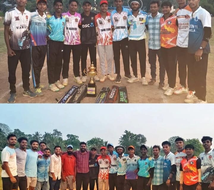 ಅಂಬರ್ಡಾ ಪ್ರೀಮಿಯರ್ ಲೀಗ್;ಆರ್ ಕೆ ವಾರಿಯರ್ಸ್ ಪ್ರಥಮ;ಜೋಯಿಡಾ ದುರ್ಗಾ-11 ದ್ವಿತೀಯ