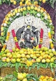 ಹಬ್ಬುವಾಡದ ಶ್ರೀಮಹಾಗಣಪತಿ ದೇವಸ್ಥಾನದಲ್ಲಿ ವೈಭವದ ‘ಮಾವಿನ ಹಣ್ಣಿನ ಉತ್ಸವ