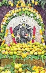 ಹಬ್ಬುವಾಡದ ಶ್ರೀಮಹಾಗಣಪತಿ ದೇವಸ್ಥಾನದಲ್ಲಿ ವೈಭವದ ‘ಮಾವಿನ ಹಣ್ಣಿನ ಉತ್ಸವ