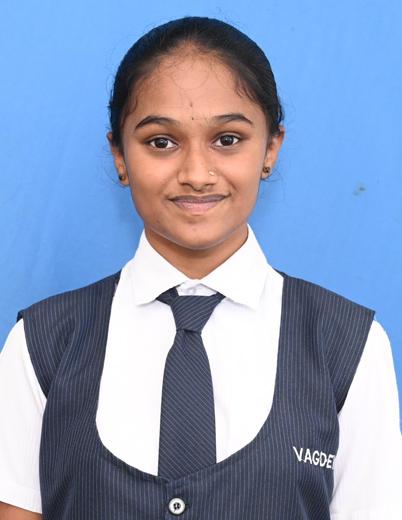 ರಾಜ್ಯಕ್ಕೆ ಮೊದಲ ರ‍್ಯಾಂಕ್ ಪಡೆದ ವಾಗ್ದೇವಿ ಸಂಸ್ಥೆಯ ಅನಘ