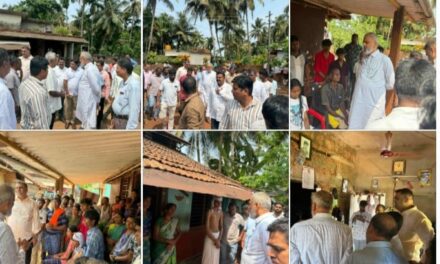 ಭಟ್ಕಳ ತಟ್ಟೆಹಕ್ಕಲು ದುರಂತ; ಮೃತರ, ಗಾಯಾಳುಗಳ ಮನೆಗೆ ಸಂಸದ ಕಾಗೇರಿ ಭೇಟಿ ನೀಡಿ ಸಾಂತ್ವನ