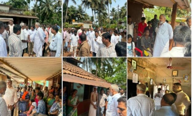 ಭಟ್ಕಳ ತಟ್ಟೆಹಕ್ಕಲು ದುರಂತ; ಮೃತರ, ಗಾಯಾಳುಗಳ ಮನೆಗೆ ಸಂಸದ ಕಾಗೇರಿ ಭೇಟಿ ನೀಡಿ ಸಾಂತ್ವನ