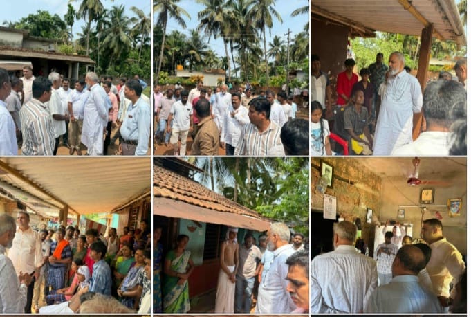 ಭಟ್ಕಳ ತಟ್ಟೆಹಕ್ಕಲು ದುರಂತ; ಮೃತರ, ಗಾಯಾಳುಗಳ ಮನೆಗೆ ಸಂಸದ ಕಾಗೇರಿ ಭೇಟಿ ನೀಡಿ ಸಾಂತ್ವನ
