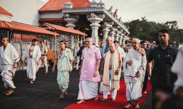 ಉಪರಾಷ್ಟ್ರಪತಿಗಳಿಂದ ಶ್ರೀ ಕ್ಷೇತ್ರ ಧರ್ಮಸ್ಥಳದಲ್ಲಿ ಶ್ರೀ ಮಂಜುನಾಥ ಸ್ವಾಮಿ ದರ್ಶನ