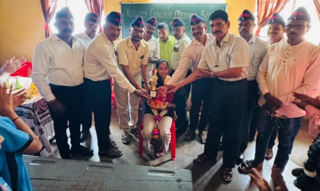 ಮಾಜಿ ಸೈನಿಕರಿಂದ ನಿಧಿಗೆ ಸನ್ಮಾನ