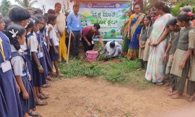 ಹಸಿರು ಉಳಿದರೆ ಮಾತ್ರ ನಮ್ಮ ಉಸಿರು ಉಳಿಯಲು ಸಾಧ್ಯ;ಬಿ ಹೆಚ್ ಭಾಗವಾನ